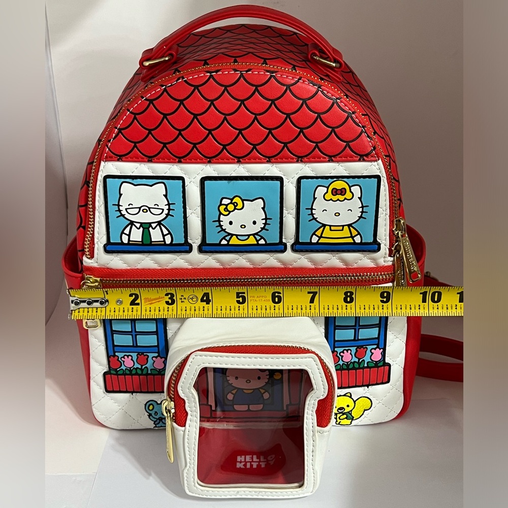 Loungefly Hello Kitty House Funko Pop Mini Backpack Limited Ed NYCC 2020 Sanrio - Picture 14 of 14
